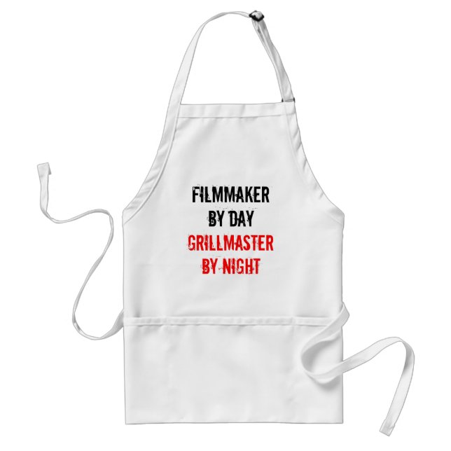 Grillmaster Filmmaker Adult Apron (Front)