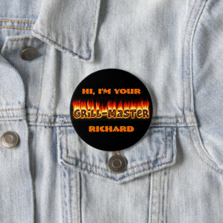 Grillmaster ID Pinback Button