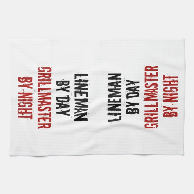 Grillmaster Lineman Towel (Horizontal)