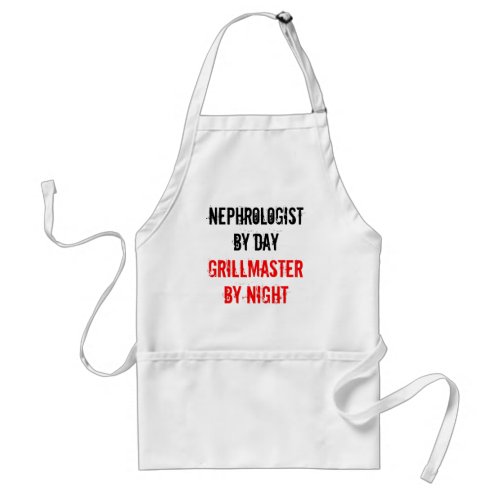 Grillmaster Nephrologist Adult Apron