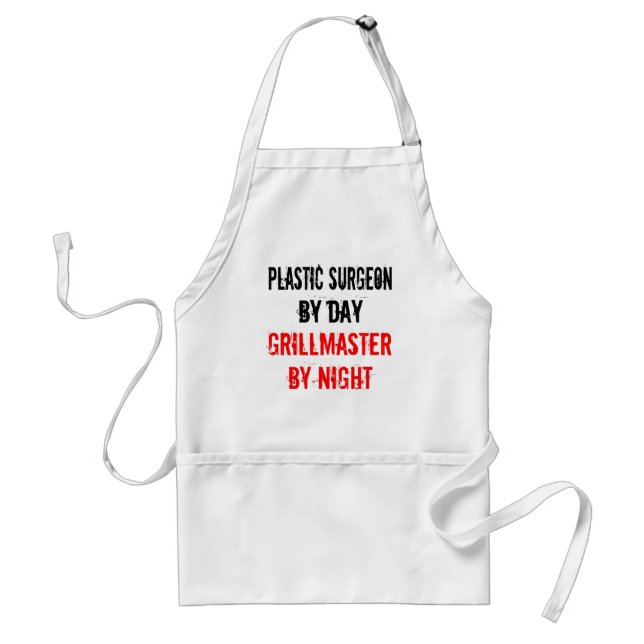Grillmaster Plastic Surgeon Adult Apron (Front)