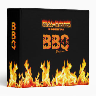 Grillmaster's BBQ 3 Ring Binder