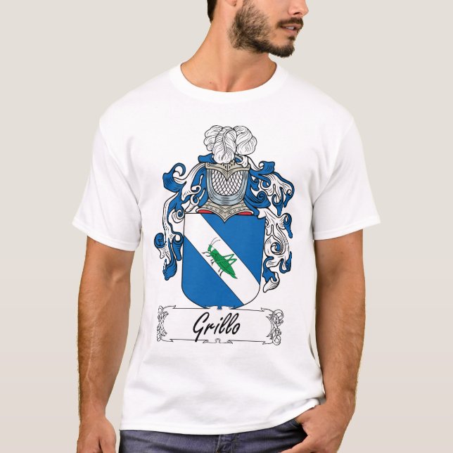 Grillo Family Crest T-Shirt (Front)