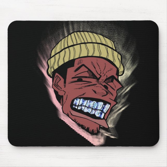 Grillz Mouse Pad (Front)