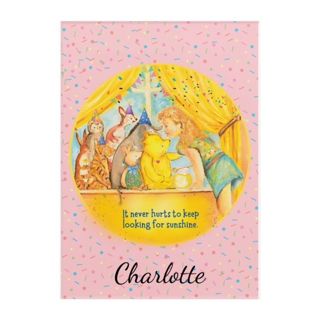 Grils Personalised Acrylic Wall Art  (Front)