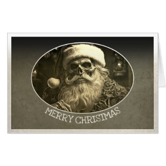 Grim Christmas - Skeleton Santa 65609 Card