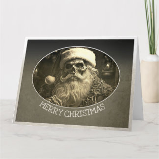 Grim Christmas - Skeleton Santa 65609 Card