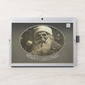 Grim Christmas - Skeleton Santa 65609 HP Laptop Skin