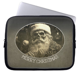 Grim Christmas - Skeleton Santa 65609 Laptop Sleeve
