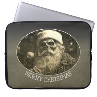 Grim Christmas - Skeleton Santa 65609 Laptop Sleeve
