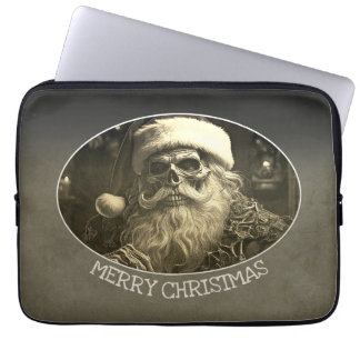 Grim Christmas - Skeleton Santa 65609 Laptop Sleeve