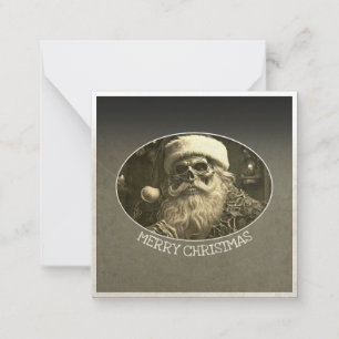Grim Christmas - Skeleton Santa  65609 Note Card