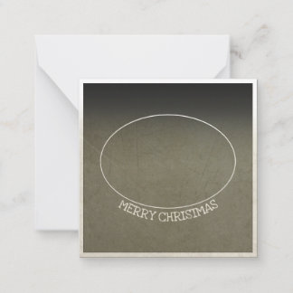 Grim Christmas - Skeleton Santa 65609 Note Card