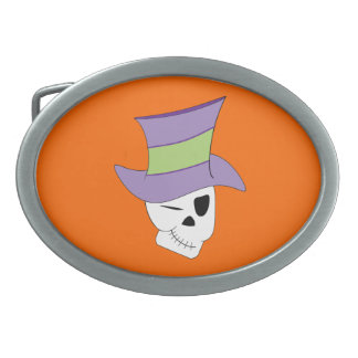 Grim Dandy Oval Belt Buckle