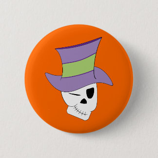 Grim Dandy Pinback Button