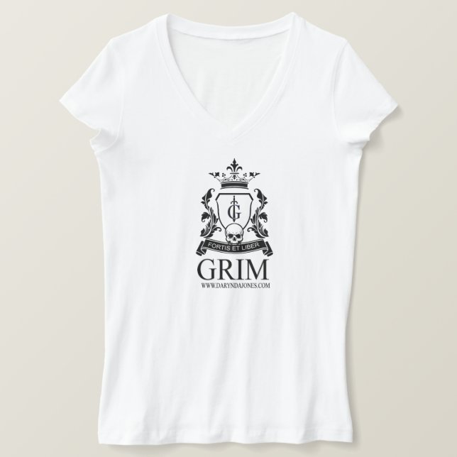 GRIM for Her T-shirt (Design Front)