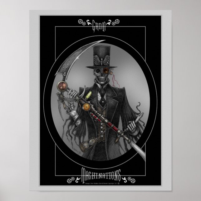 Grim Machinations Poster (Front)