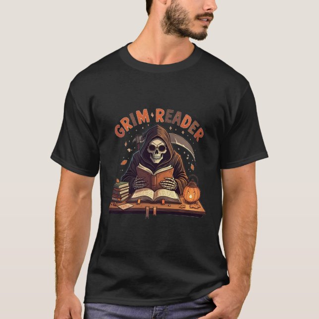 grim reader T-Shirt (Front)
