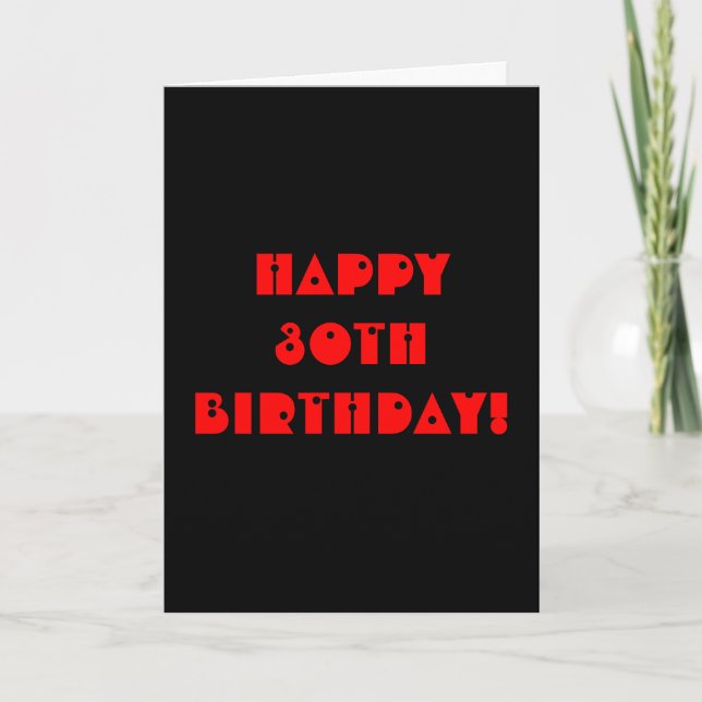 Grim Reaper 30th Birthday Card (Front)