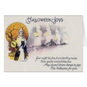 Grim Reaper Black Cat Lantern Full Moon (Front Horizontal)