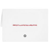 Grim Reaper Black Cat Lantern Full Moon Cards (Back Horizontal)