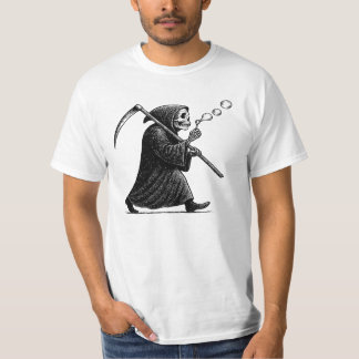Grim Reaper Blowing Bubbles T-Shirt