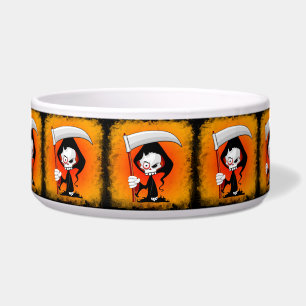 Grim Reaper Cartoon Bowl