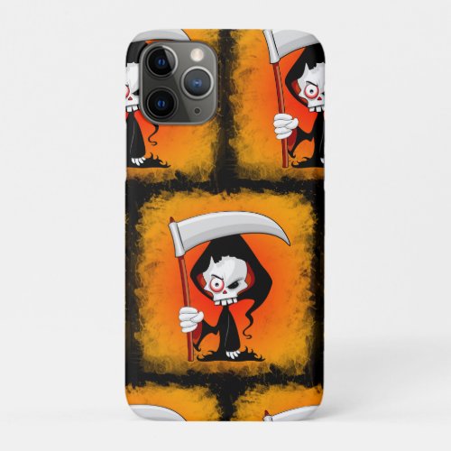 Grim Reaper Cartoon  iPhone 11 Pro Case