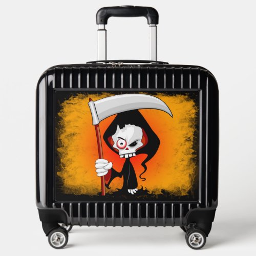 Grim Reaper Cartoon  Luggage