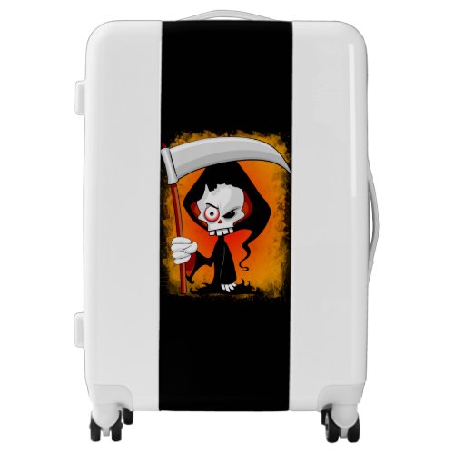 Grim Reaper Cartoon  Luggage