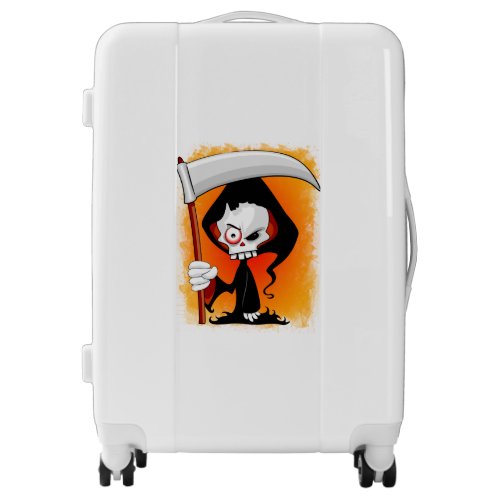 Grim Reaper Cartoon  Luggage