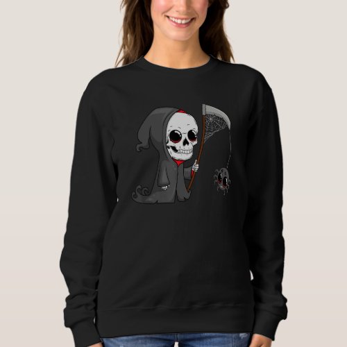 Grim Reaper Children S Halloween Costume Skeleton Sweatshirt