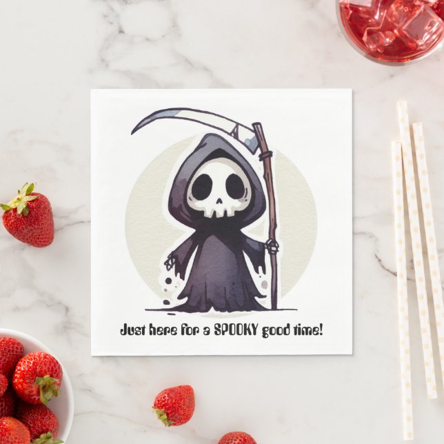 Grim Reaper - Custom Napkins (Insitu)