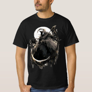 Grim Reaper Death in the city T-Shirt