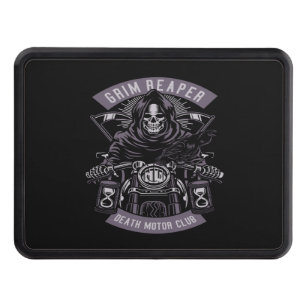 grim reaper death motor club hitch cover