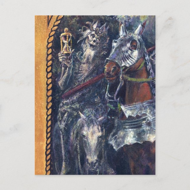 Grim Reaper Death Post Card (Front)