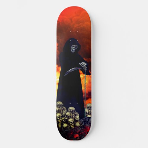 Grim Reaper Fire  Brimstone Skateboard