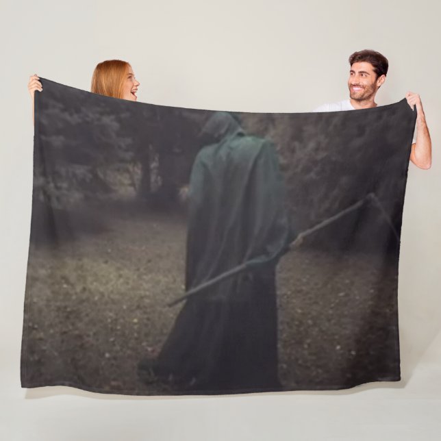 GRIM REAPER FLEECE BLANKET (In Situ)