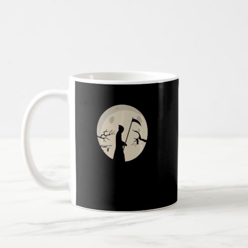 Grim Reaper Full Moon    Coffee Mug