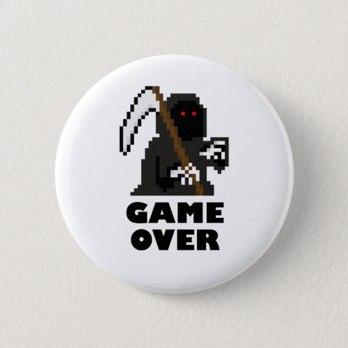 Grim Reaper Game Over Button