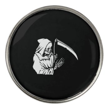 Grim Reaper Golf Ball Marker by ARTBRASIL at Zazzle
