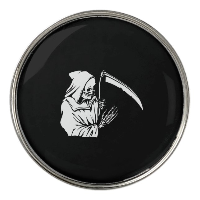 Grim Reaper Golf Ball Marker (Front)