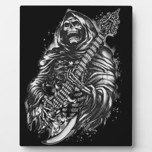 Grim Reaper Guitar Plaque
