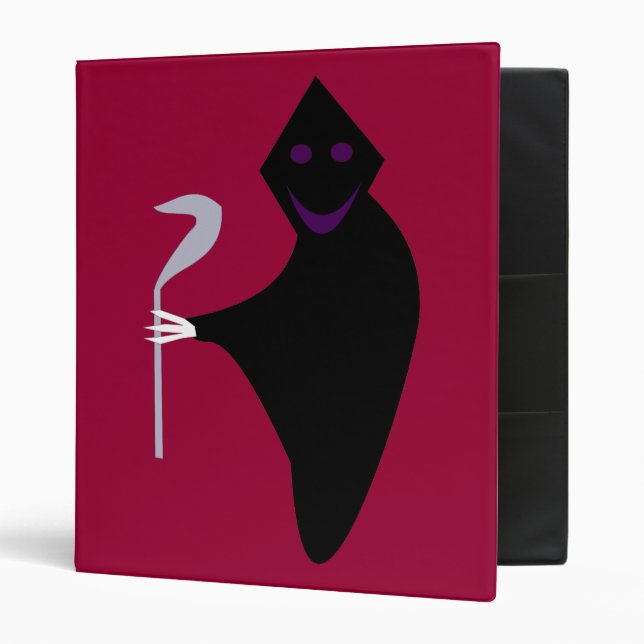 Grim Reaper Halloween Binder (Front/Inside)
