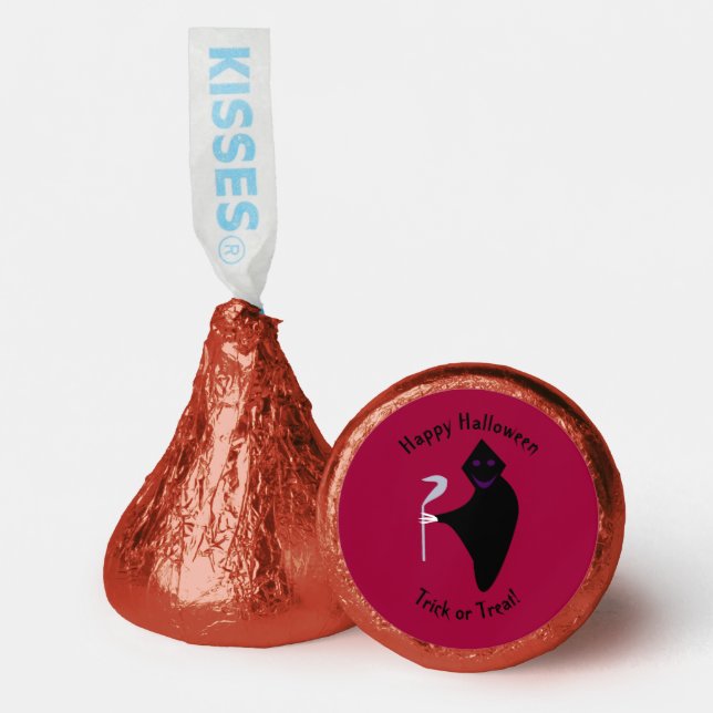 Grim Reaper Halloween Custom Hershey®'s Kisses® (Front)