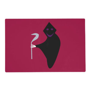 Grim Reaper Halloween Custom Placemat
