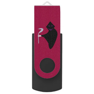 Grim Reaper Halloween Custom USB Drive