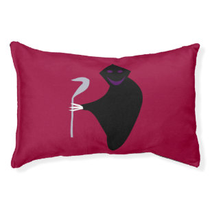 Grim Reaper Halloween Dog Bed