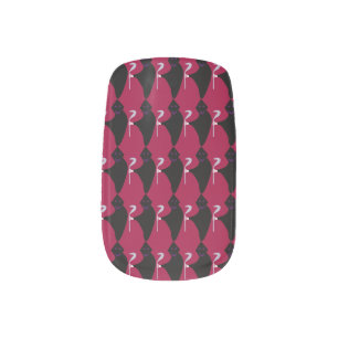 Grim Reaper Halloween False Nails Minx Nail Wraps