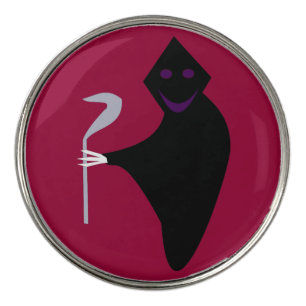 Grim Reaper Halloween Golf Ball Markers
